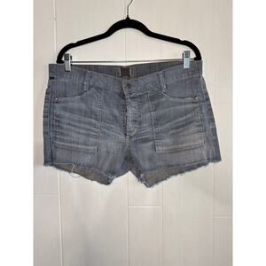 Citizens of Humanity railroad stripe shorts 31